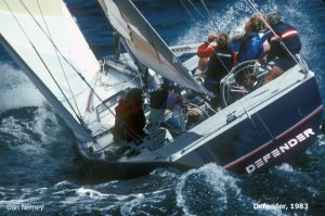12 meter sailing - Defender