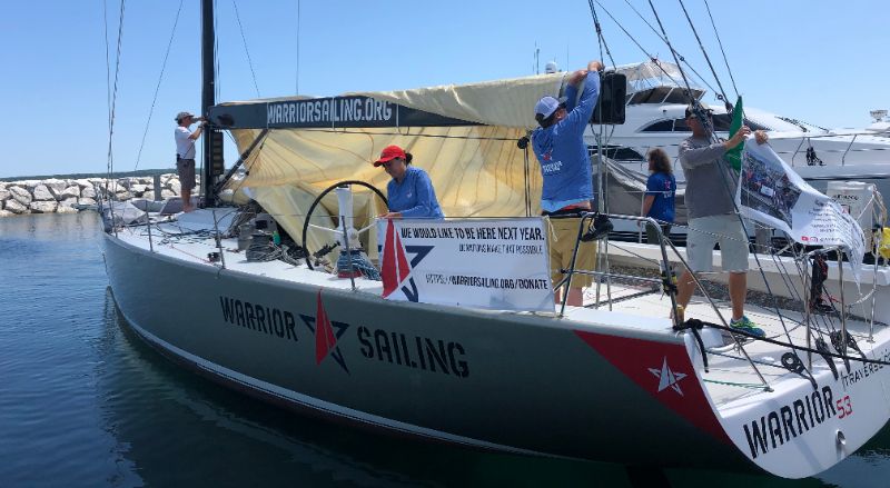 Tough Conditions in the 2019 BYC Mackinac Race