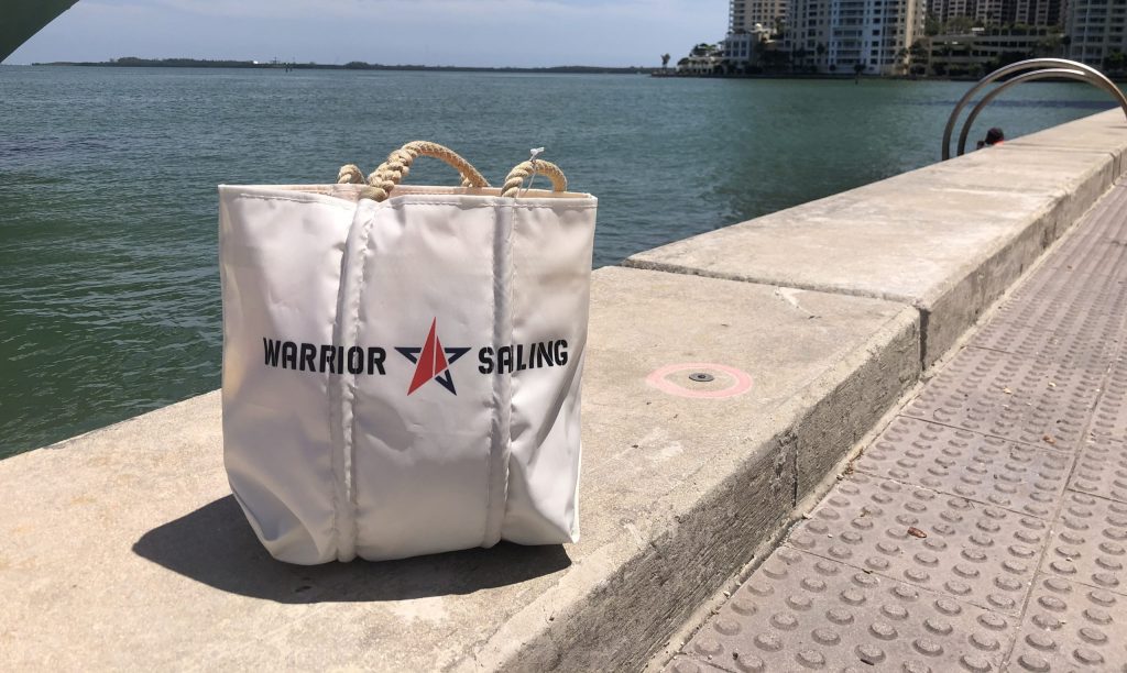 Warrior Sailing & Sea Bags Maine Collaboration Medium Tote • Warrior