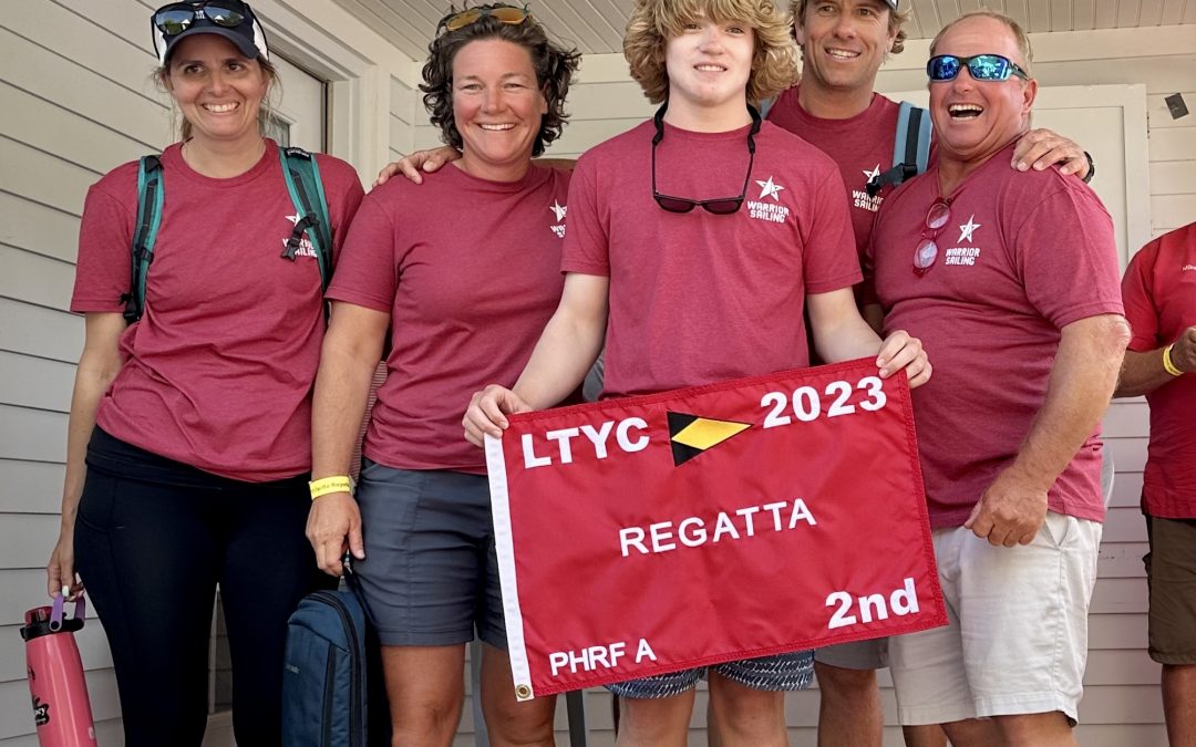 Warrior Sailing Places Second at the Little Traverse Yacht Club’s Ugotta Regatta.